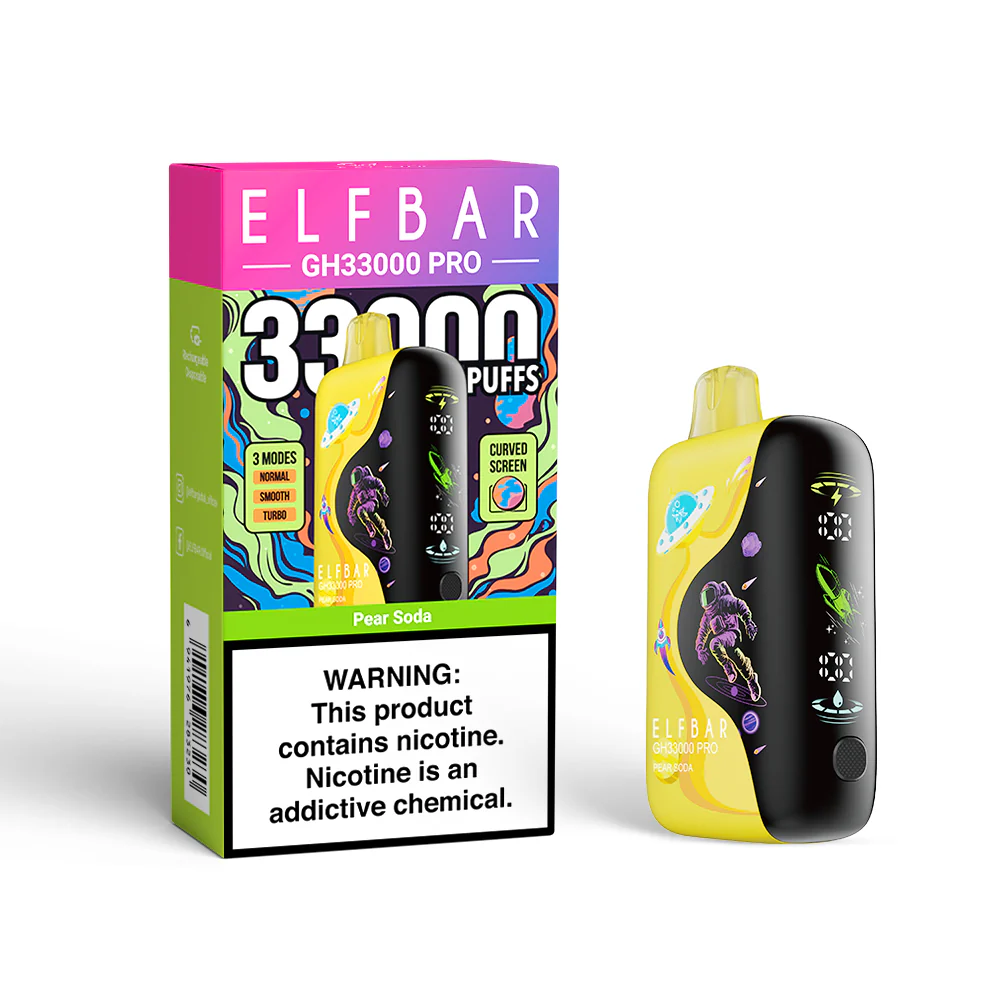 ELFBAR GH33000 PRO oplaadbare wegwerpvape (alle smaken)