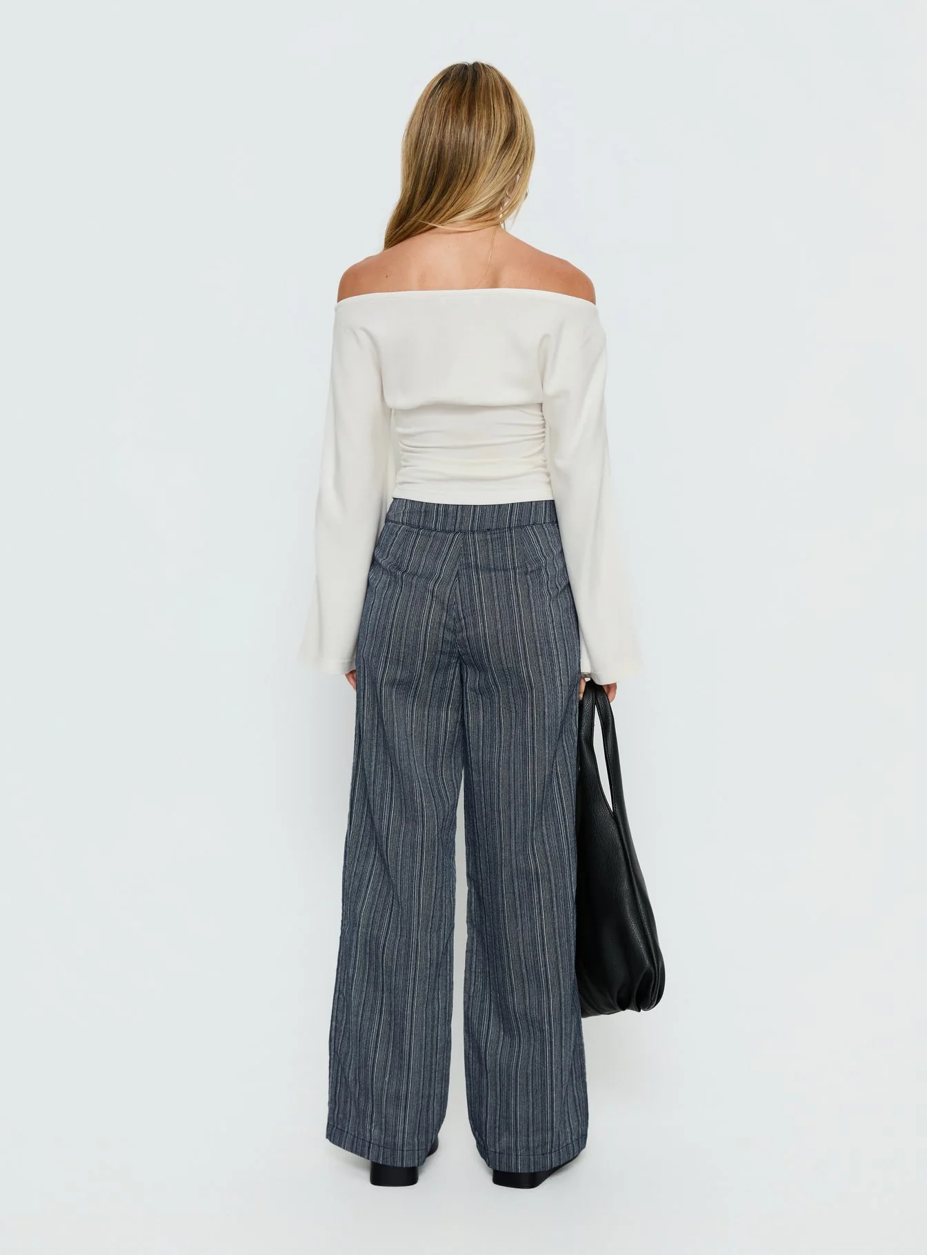 Rush Hours Tie Up Pants Navy