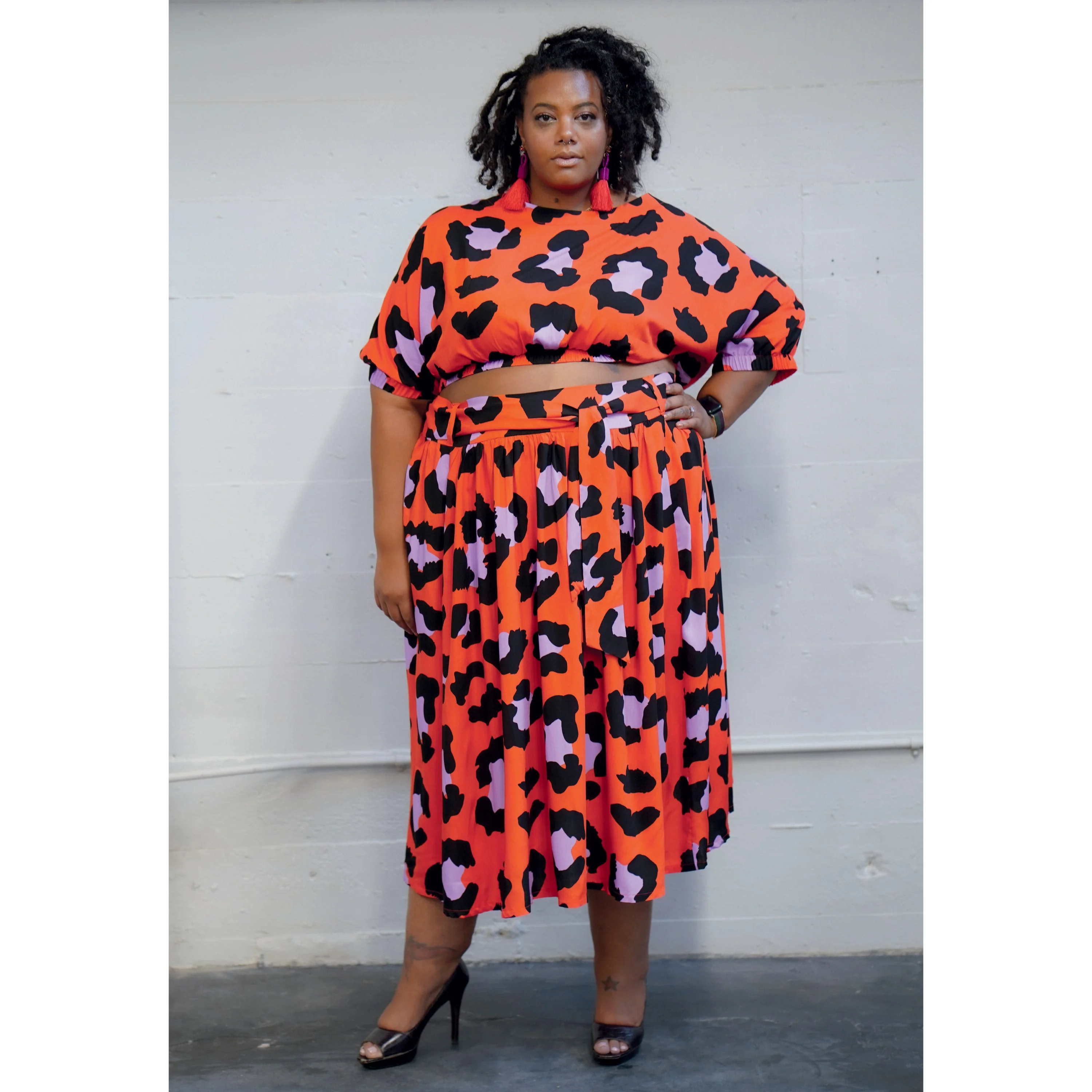 Simplicity Pattern 9551 Women Top, Skirt, Short