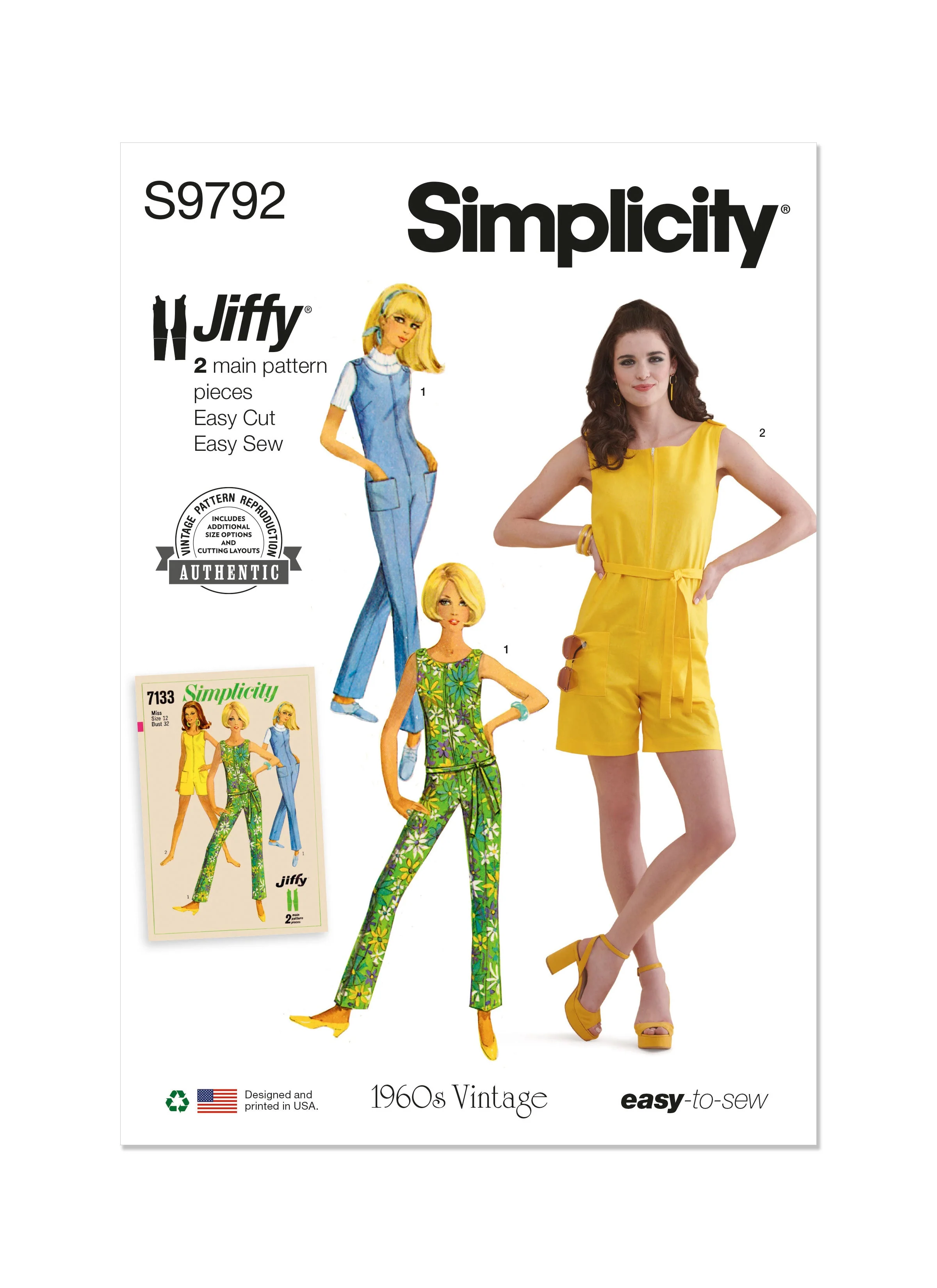 Simplicity Pattern 9792 Misses