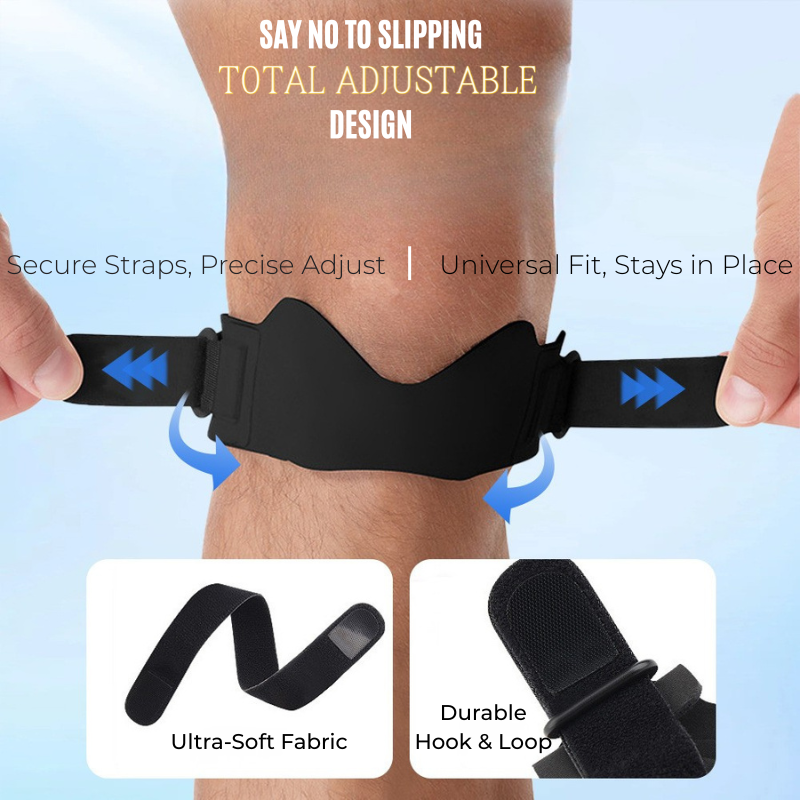 Patellar Band Brace Protection Adjustable Band Compression Support Meniscus Movement Knee Guard Knee Strap