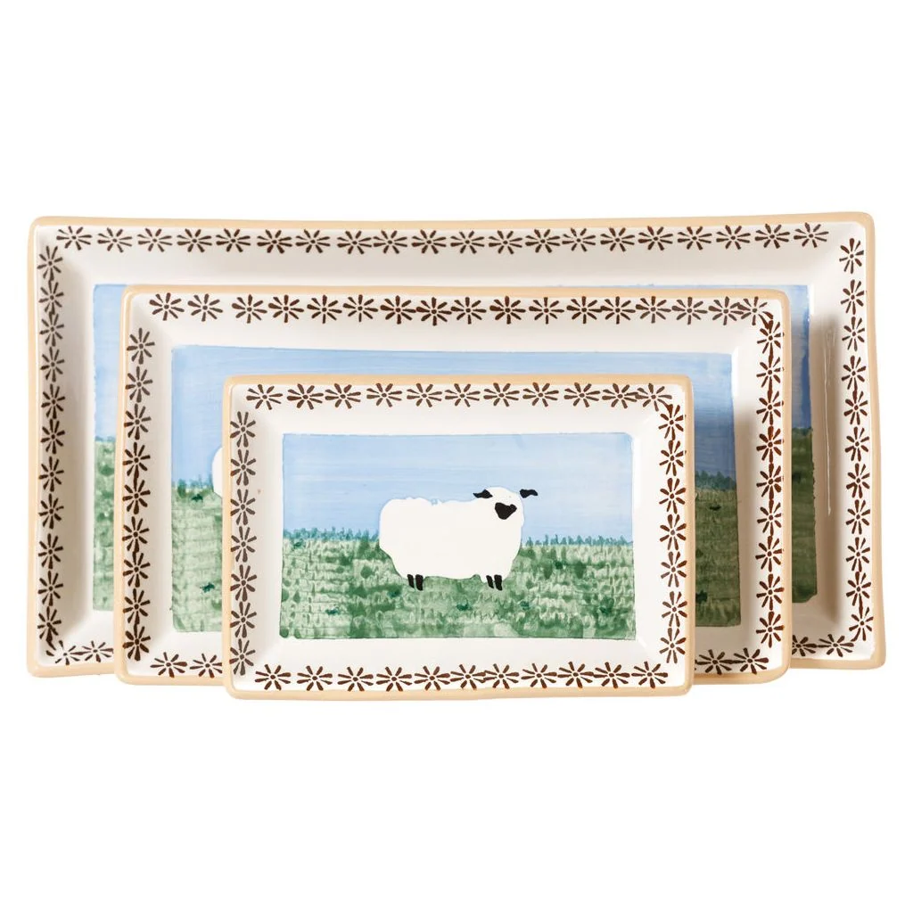 Set of 3 Rectangular Serving Dishes