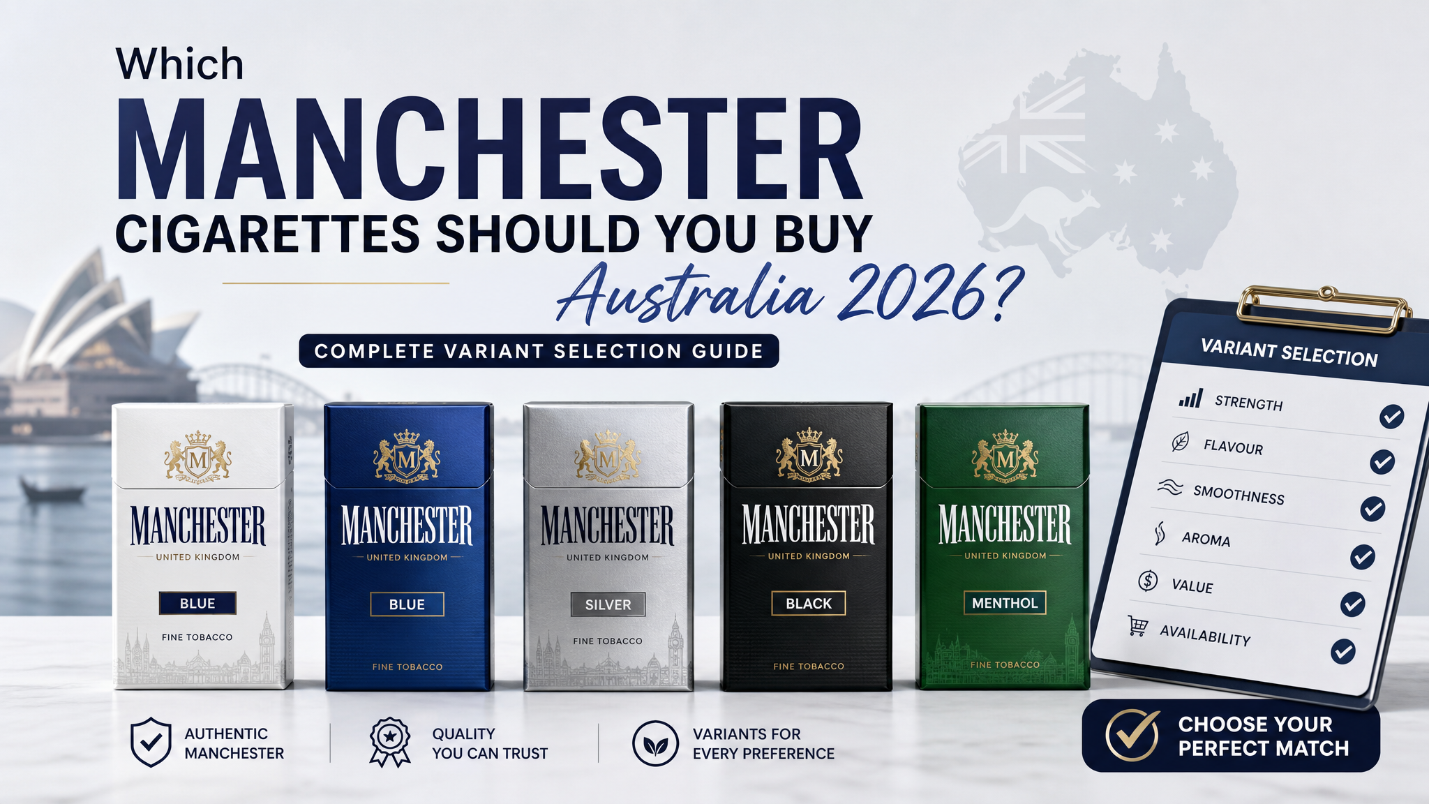 Which Manchester Cigarettes Should You Buy Australia? Complete Variant Selection Guide