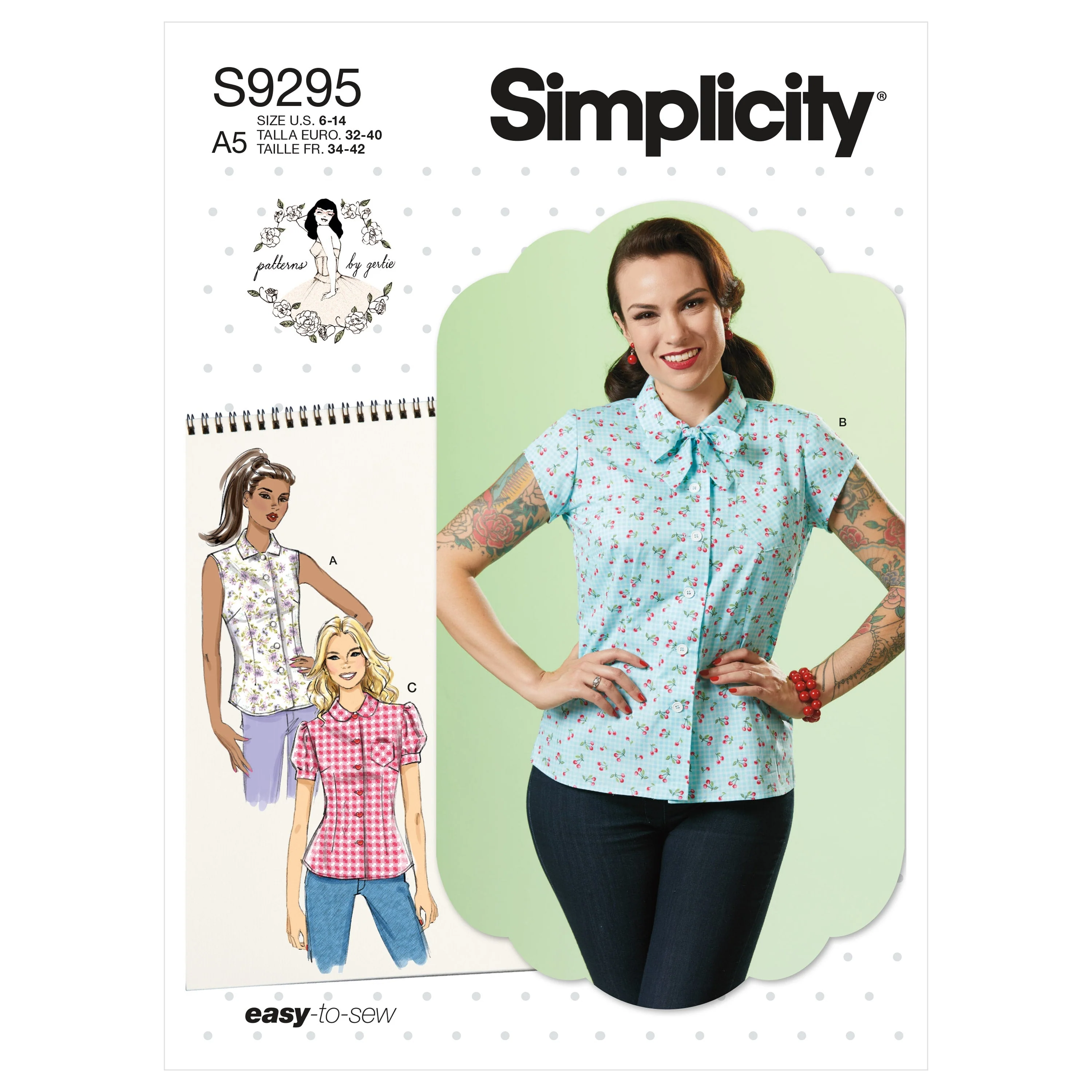 Simplicity Pattern 9295 Misses