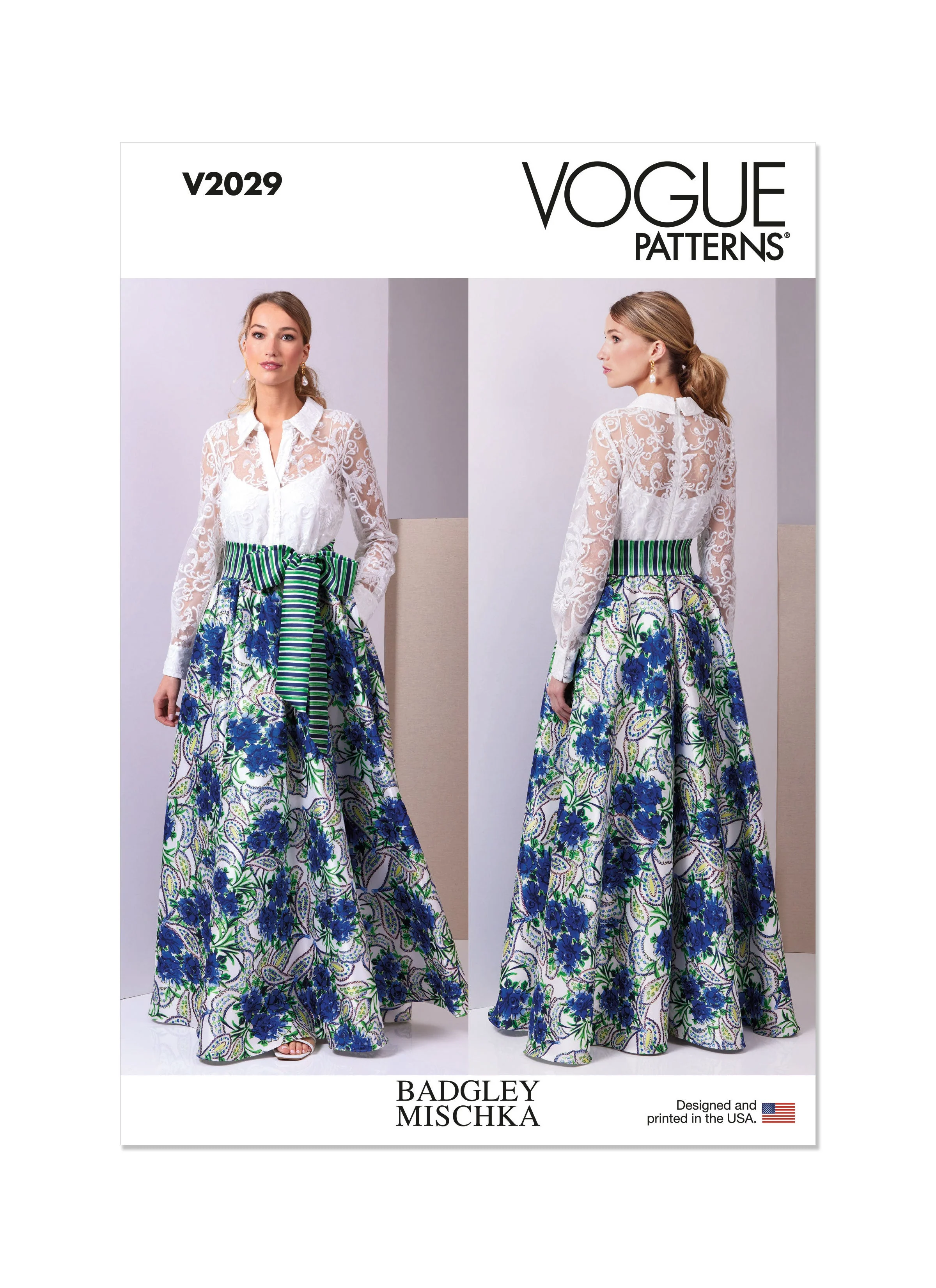 Vogue Pattern V2029 Misses