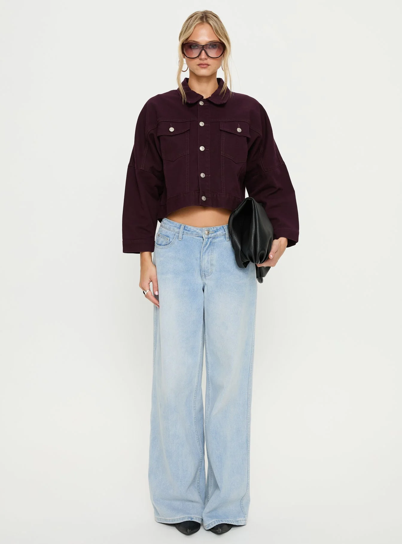 Hughes Denim Jacket Currant