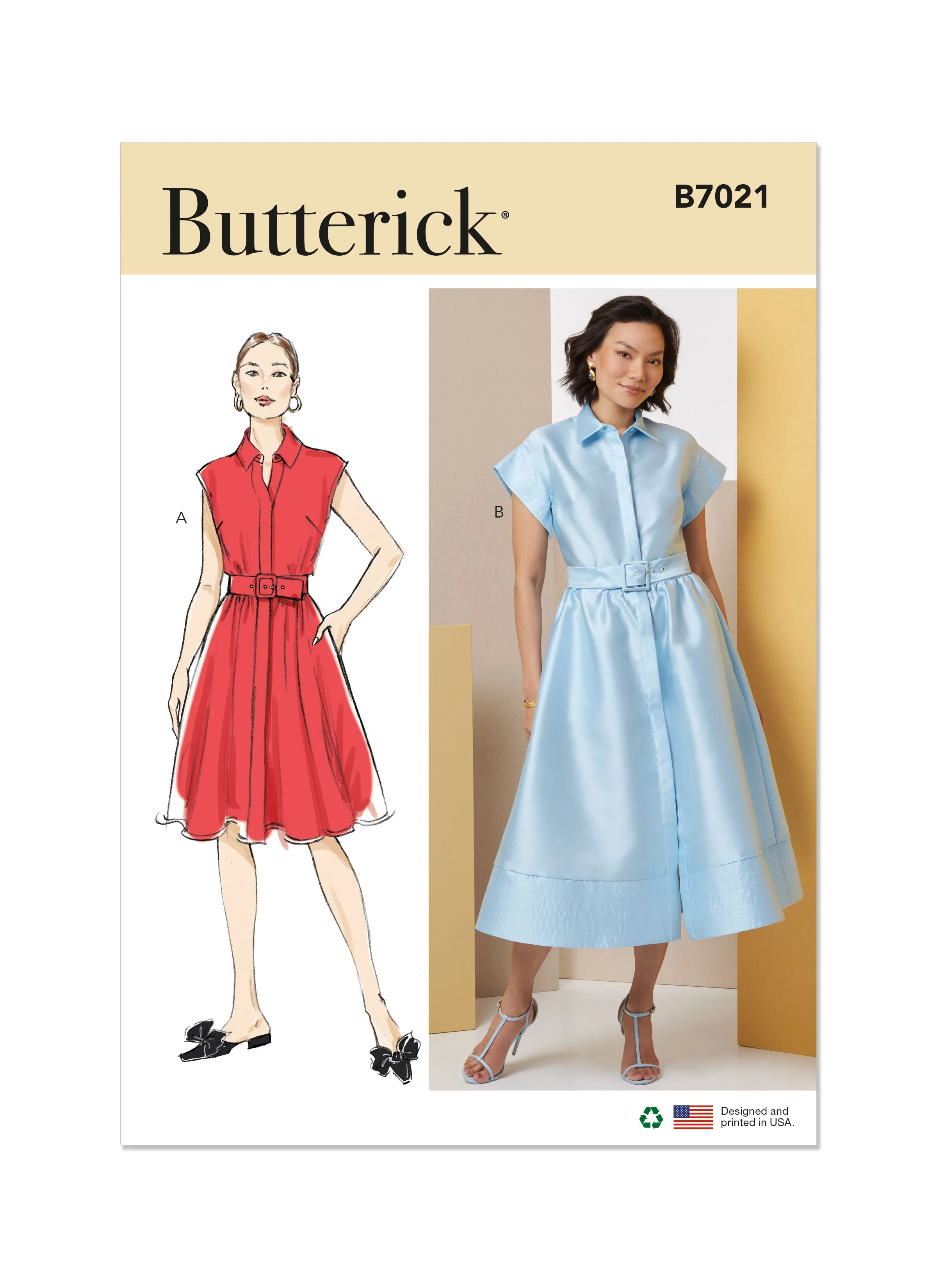 Butterick Pattern B7021 Misses