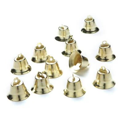 Sullivans Liberty Bells, Gold 18mm- 12pc