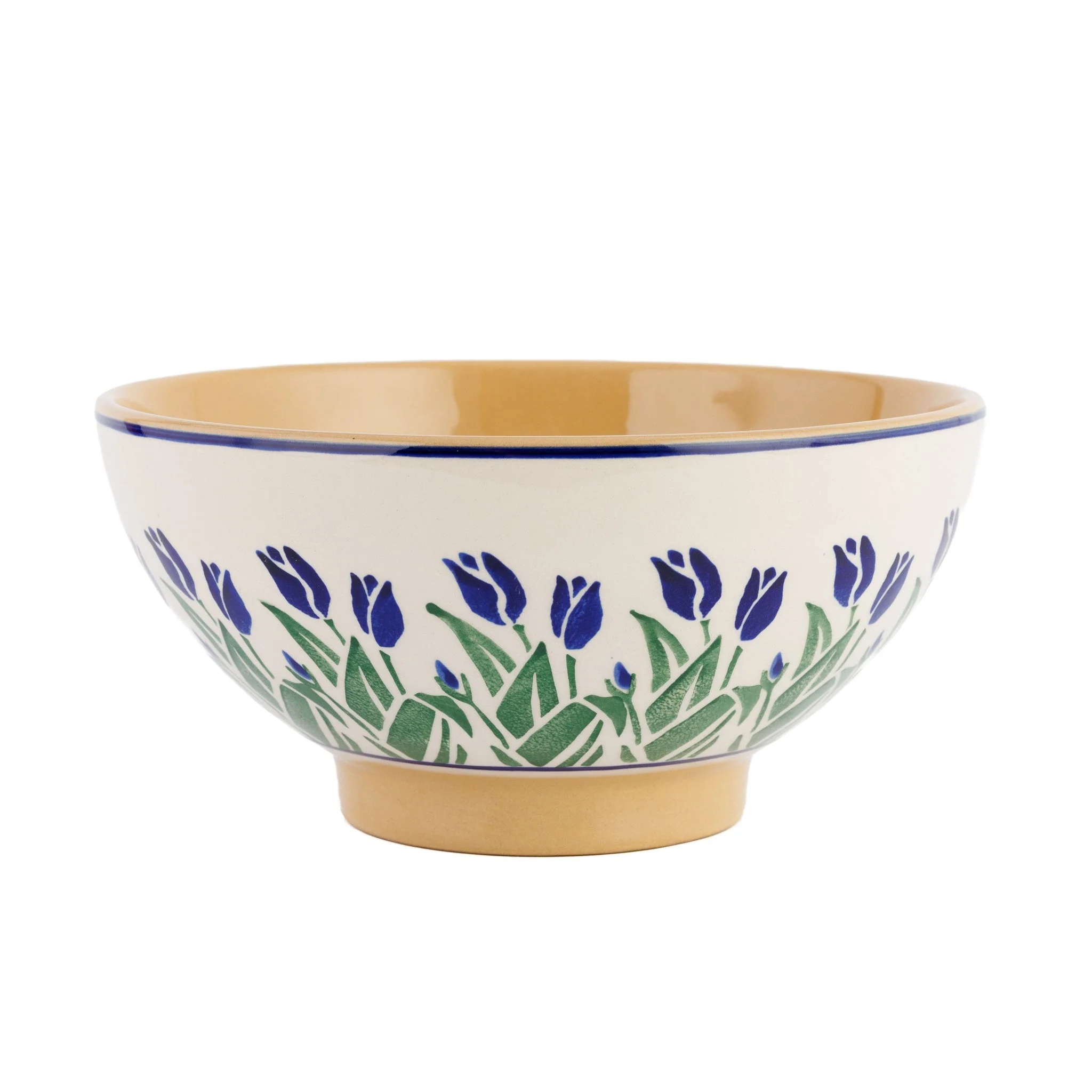 Blue Blooms Vegetable Bowl
