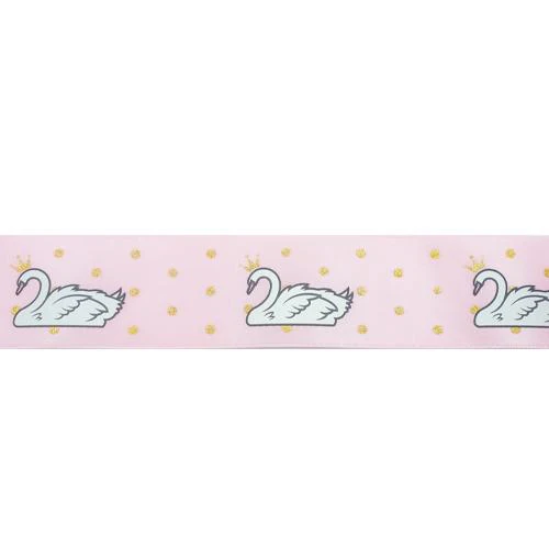 Makr Ribbon, Swan lt Pink Satin- 38mmx3.6m