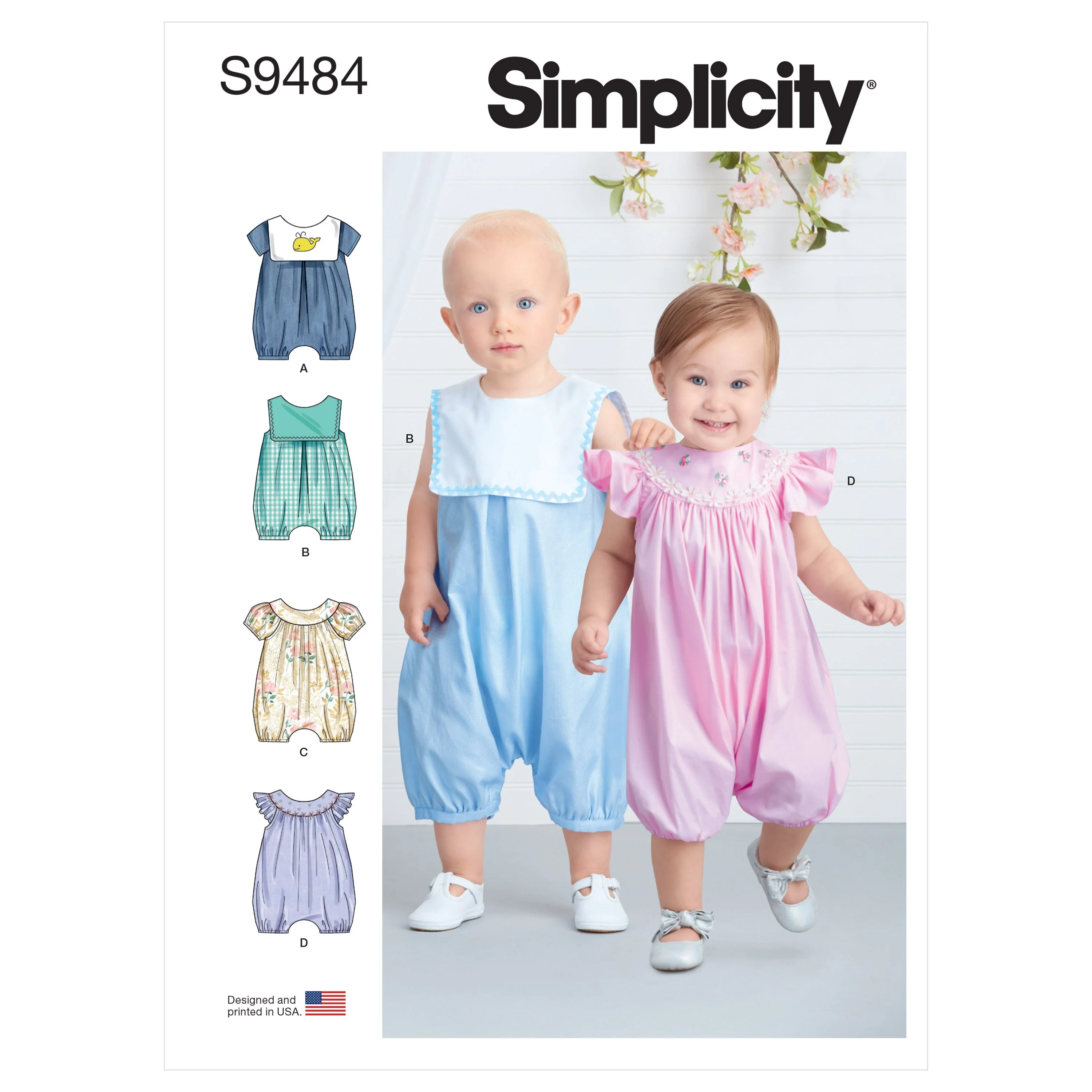 Simplicity Pattern S9484 Babies