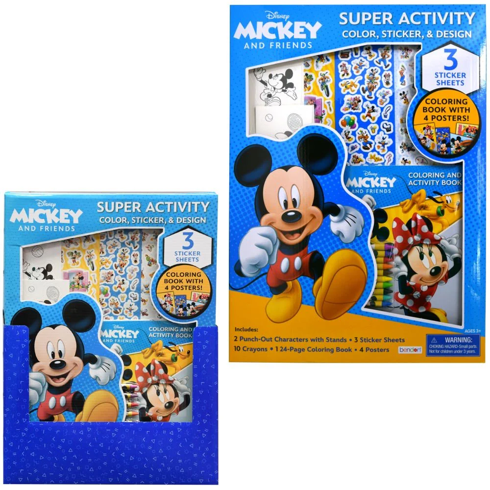 Mickey & Minnie Super Activity Set