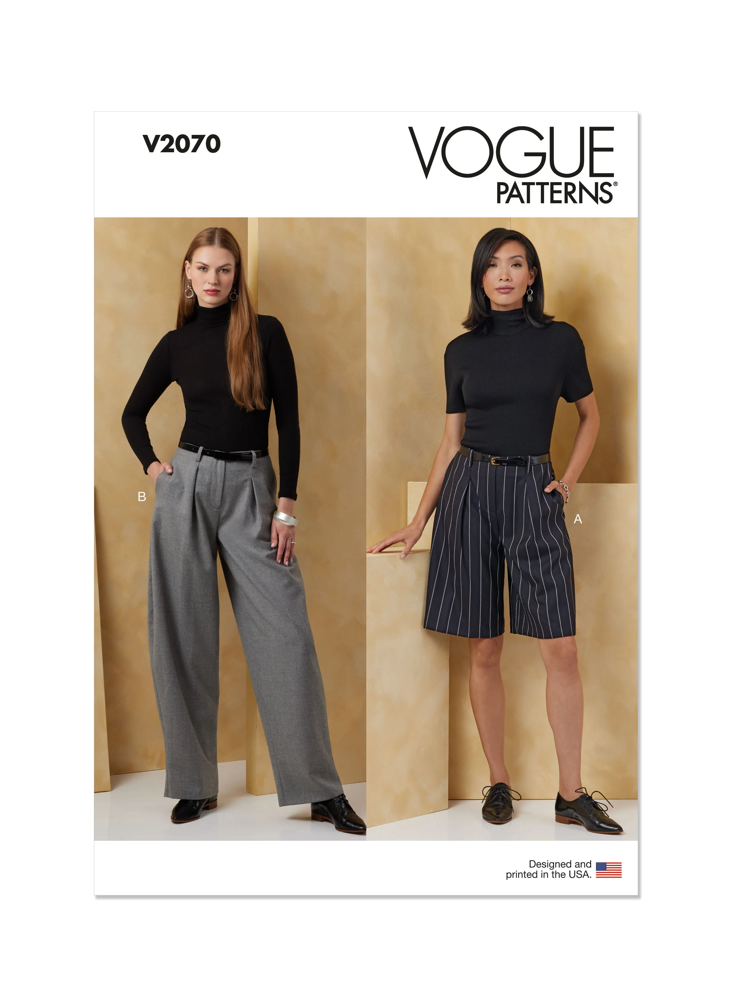 Vogue Pattern V2070 Misses