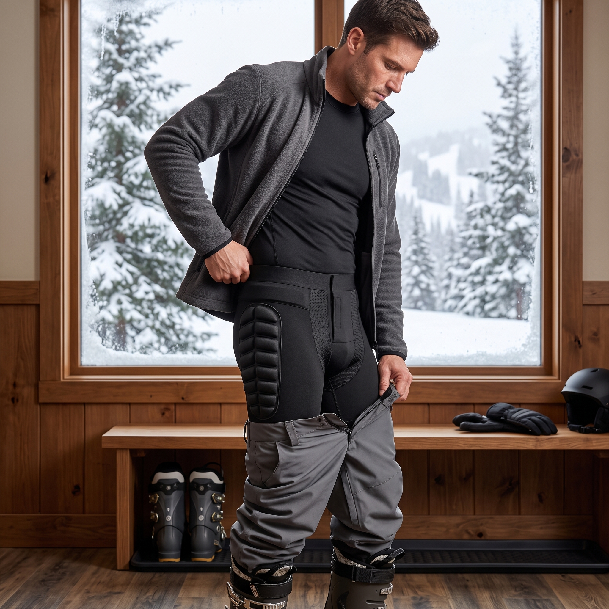 Ski Snowboard Padded Protective Shorts