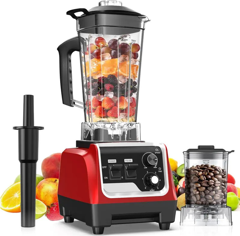 Mocny blender do smoothie o mocy 1800 W – model stołowy o pojemności 70 uncji z kubkiem mielącym o pojemności 20 uncji
