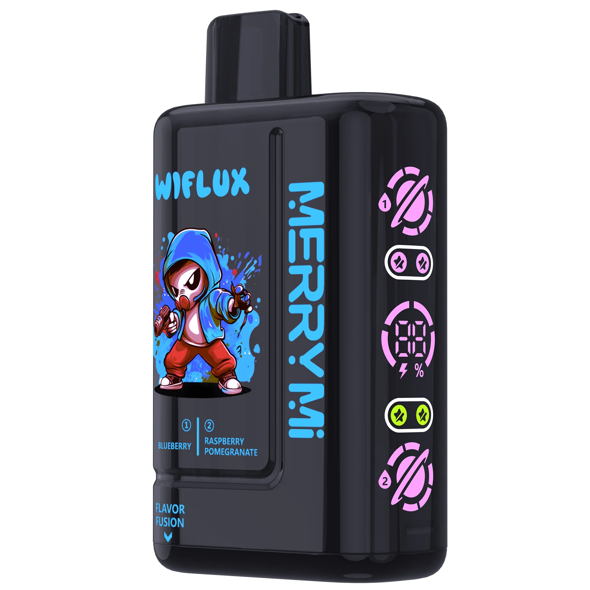 MerryMi WIFLUX 24K oplaadbare wegwerpvape (alle smaken)