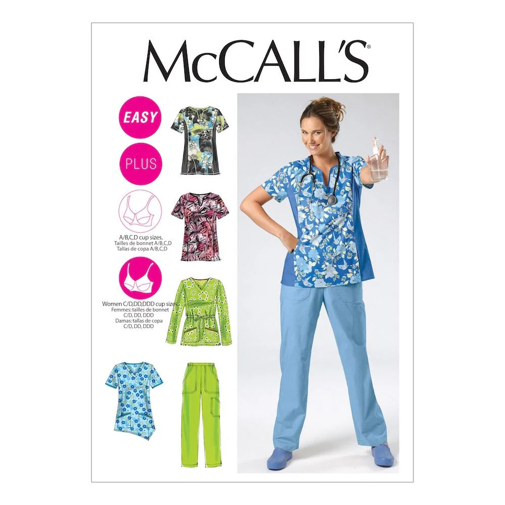 McCall's Pattern M6473 Misses'/Women's Tops and Pants