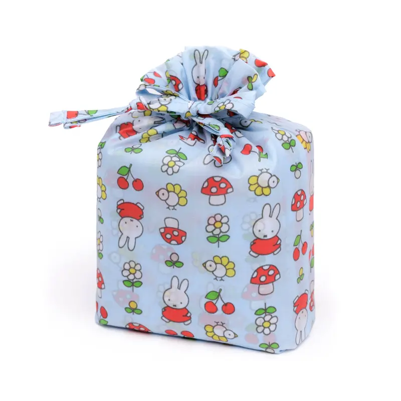 Zestaw 3 torebek Miffy by Baggu wykonanych z recyklingowanego nylonu