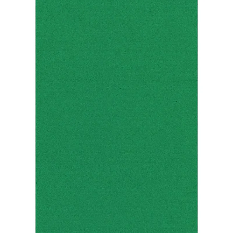 Arbee Stiffen Felt Sheet, Green- A4