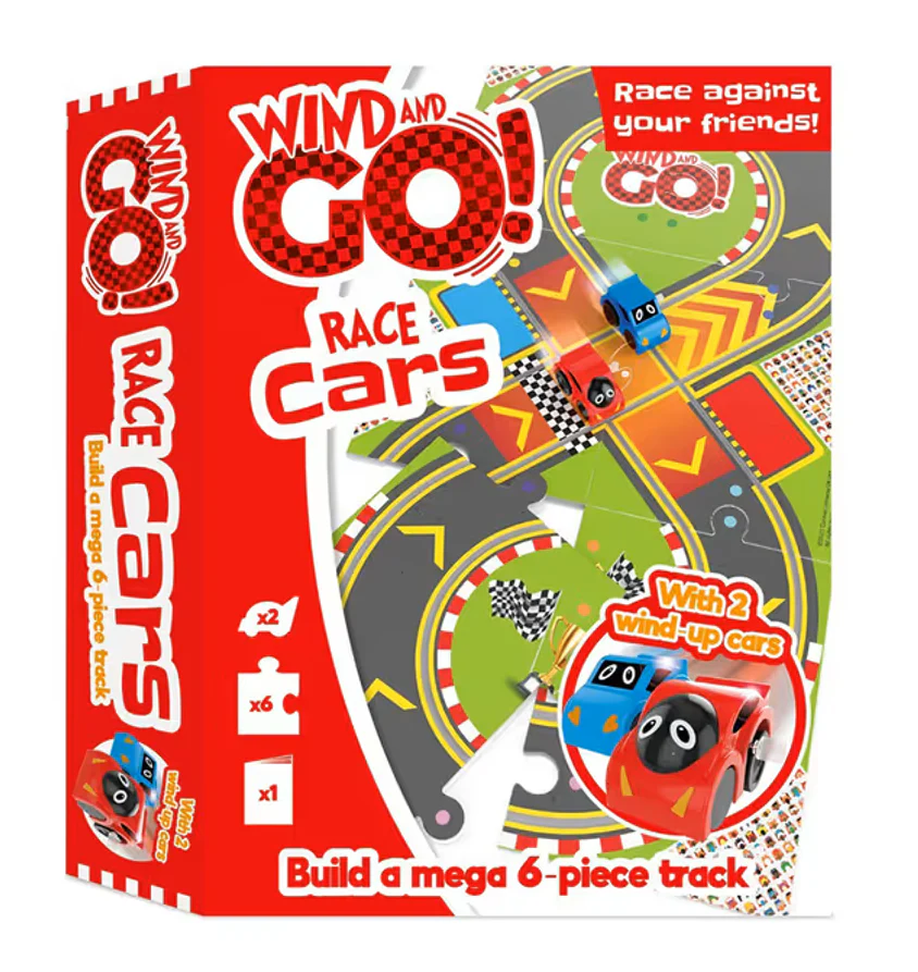 Wind and Go Race Cars (2022 Ed)