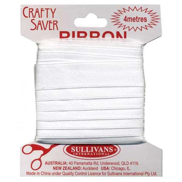 Crafty Saver Satin Ribbon, 16mm x 4m