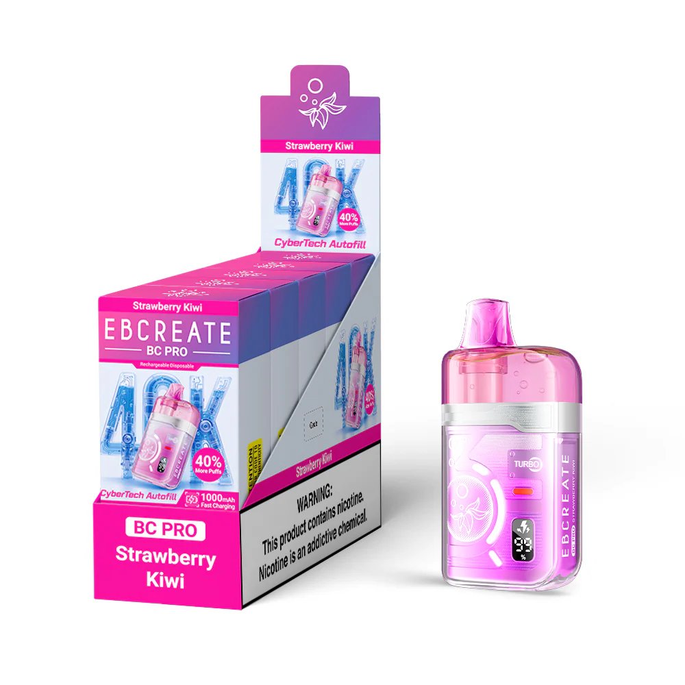 EBCREATE BC PRO oplaadbare wegwerpvape (alle smaken)