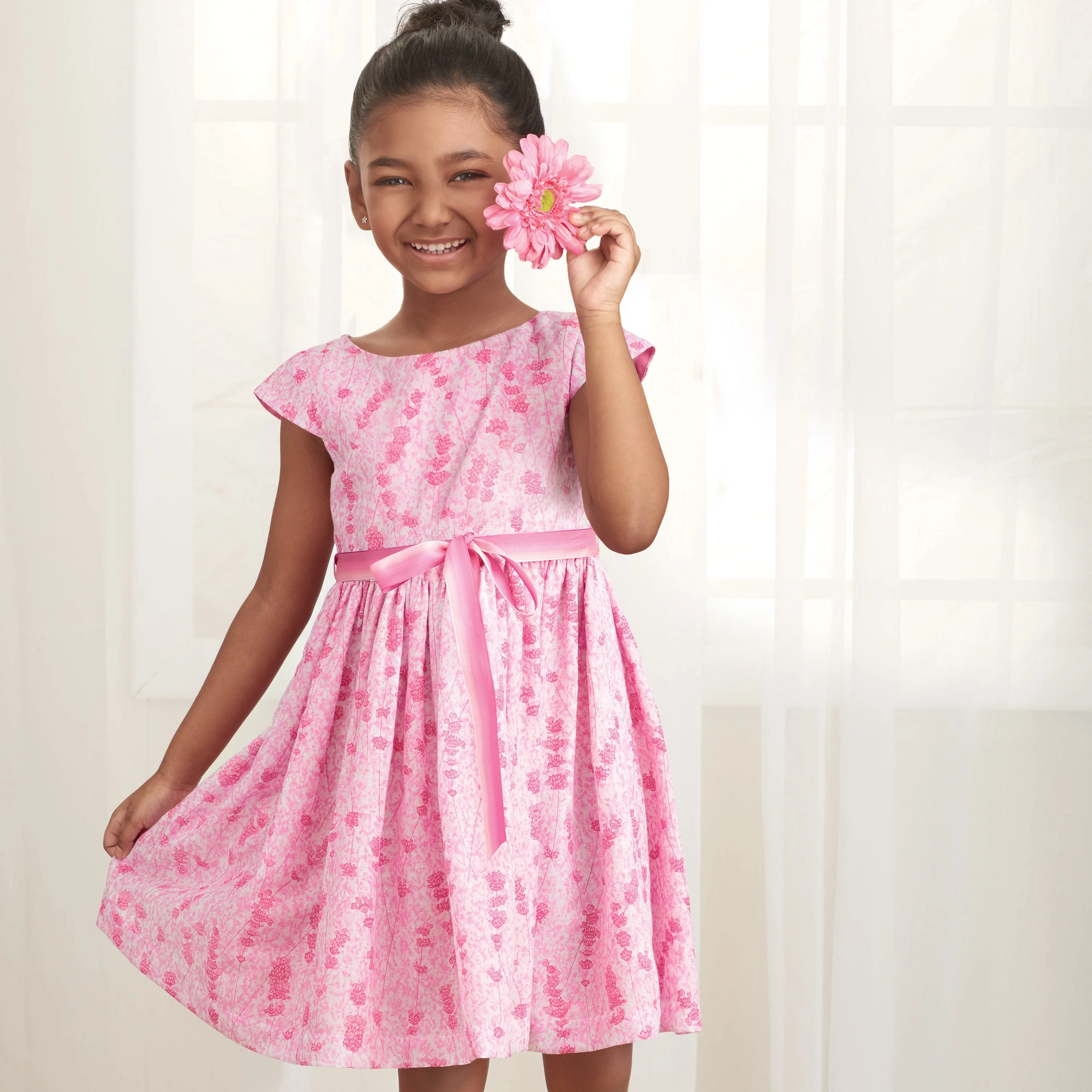 Simplicity Pattern 9320 Children's Gathered Skirt Dresses
