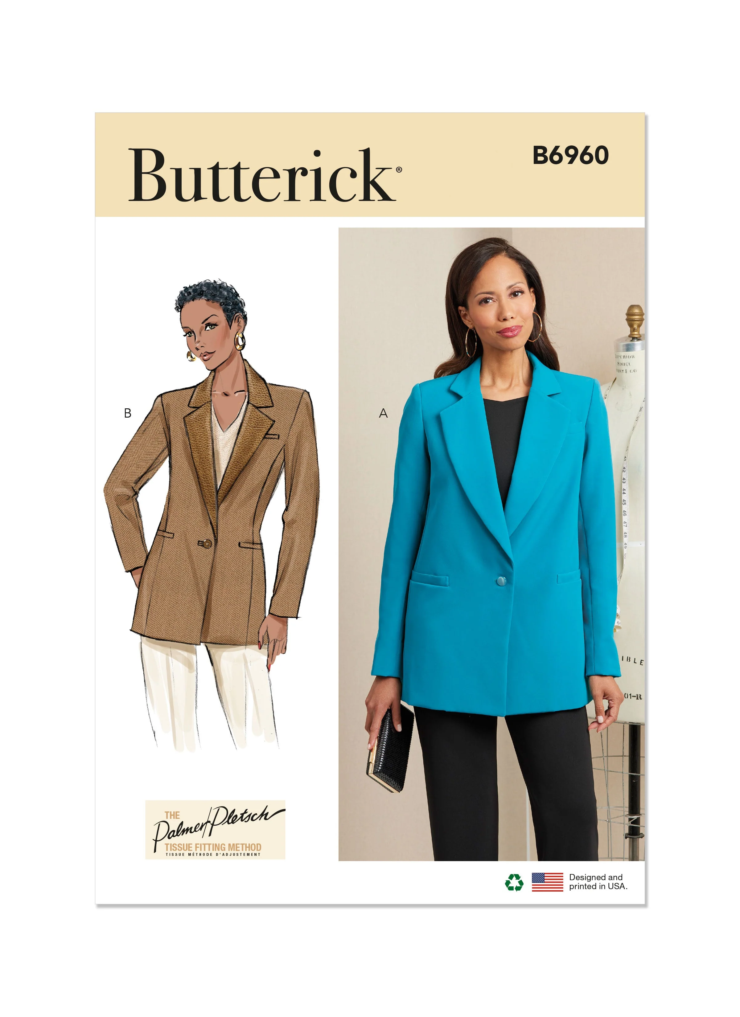 Butterick Pattern B6960 Misses