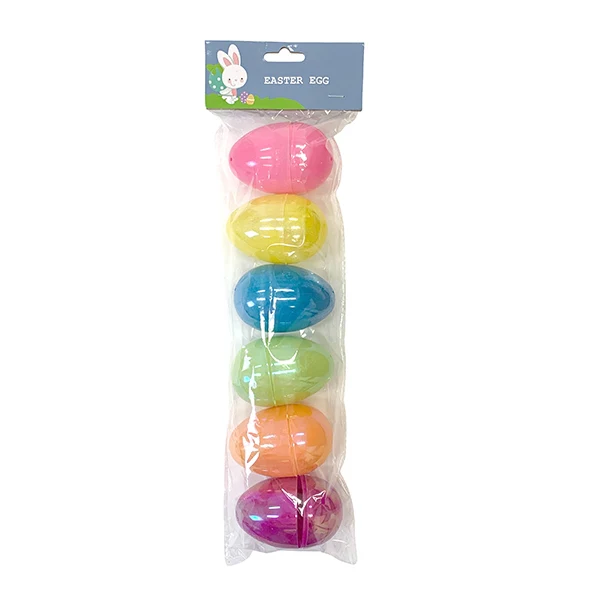8cm Easter Refill Egg, Metallic -6pk