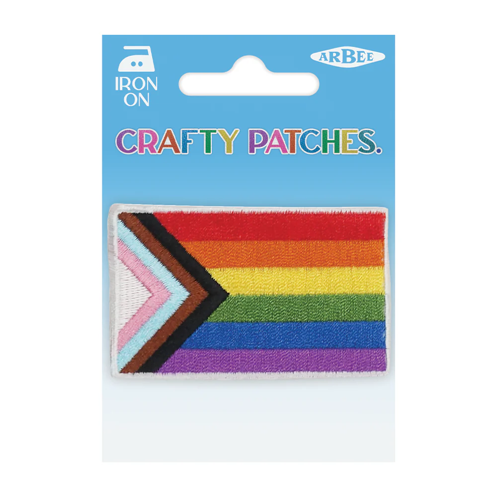 Arbee Crafty Patch, Pride Flag- 1pc