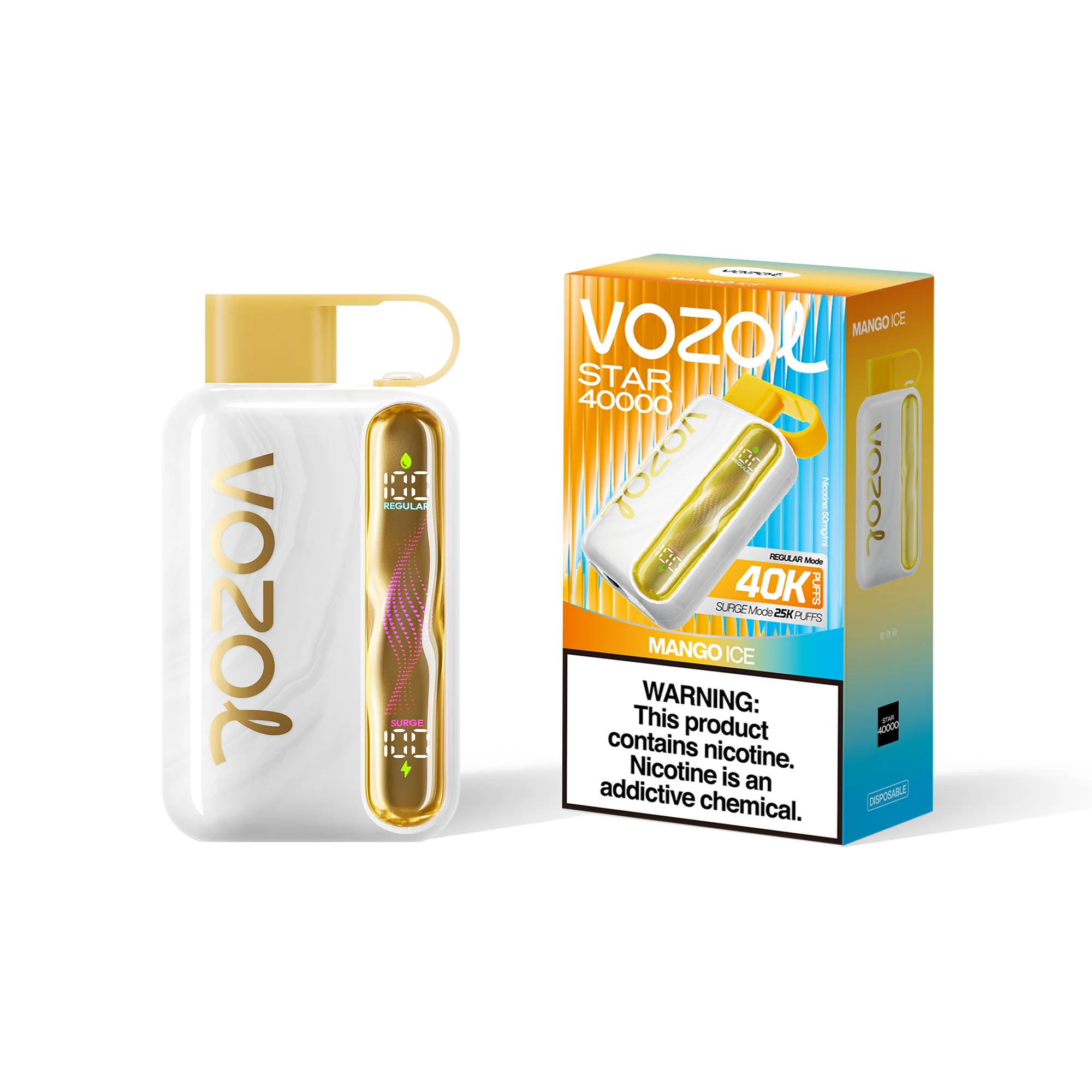 VOZOL STAR 40K wegwerpvape (alle smaken)