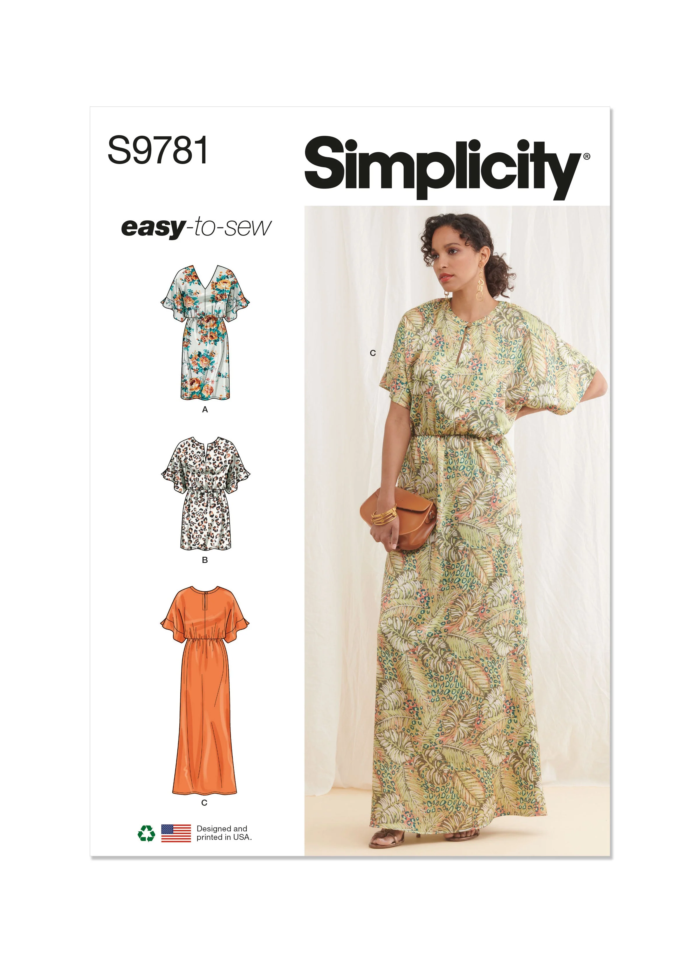 Simplicity Pattern 9781 Misses