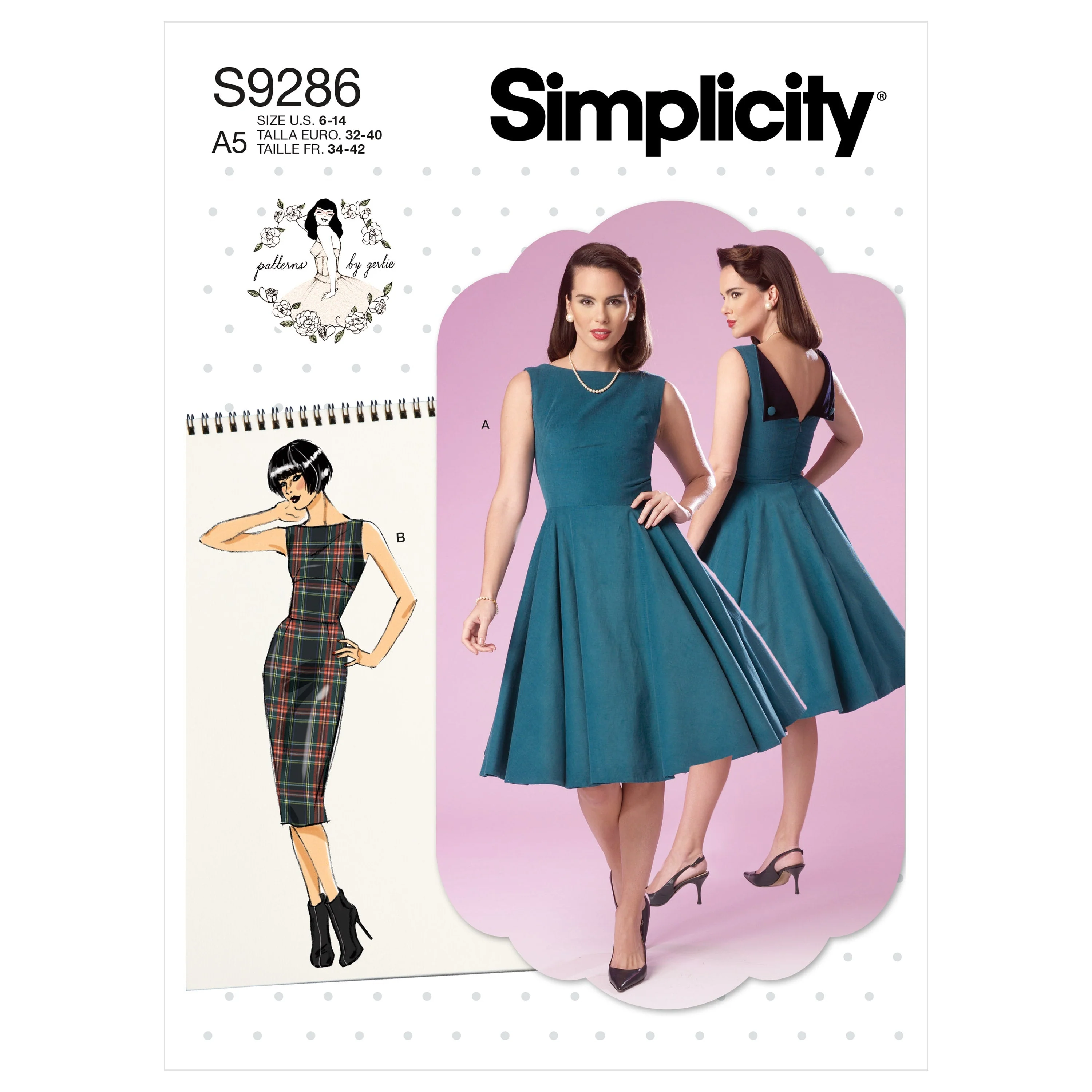 Simplicity Pattern 9286 Misses