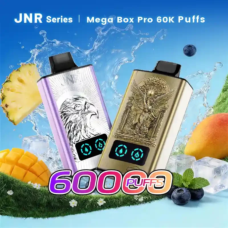 JNR Vape Mega Box Pro 60000 Puffs Disposable Vape