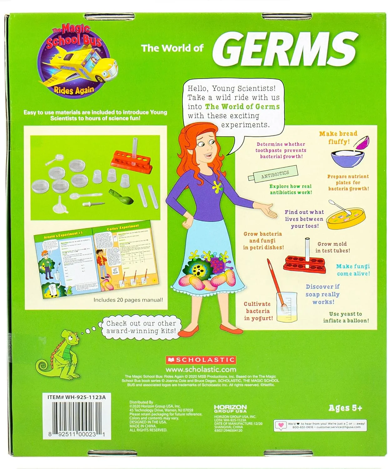 The Magic School Bus: The World Of Germs
