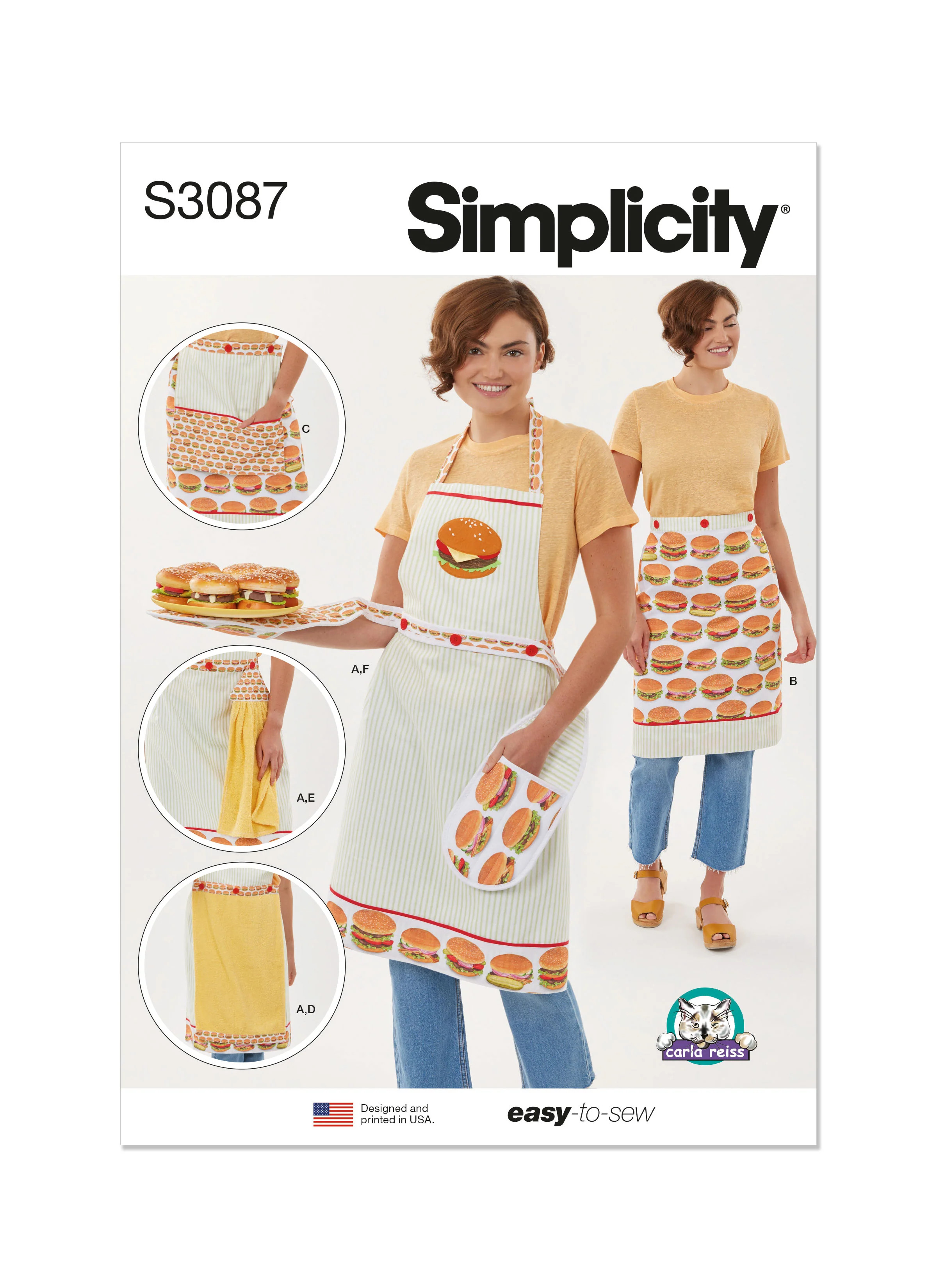 Simplicity S3087 Apron