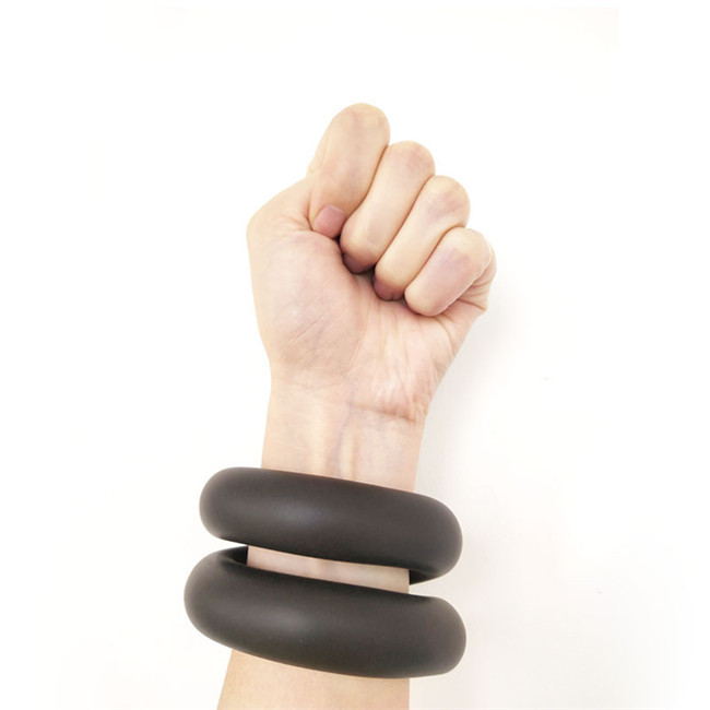 Adjustable Wearable Ankle and Wrist Silicone Weight-Bearing Bracelet for Running