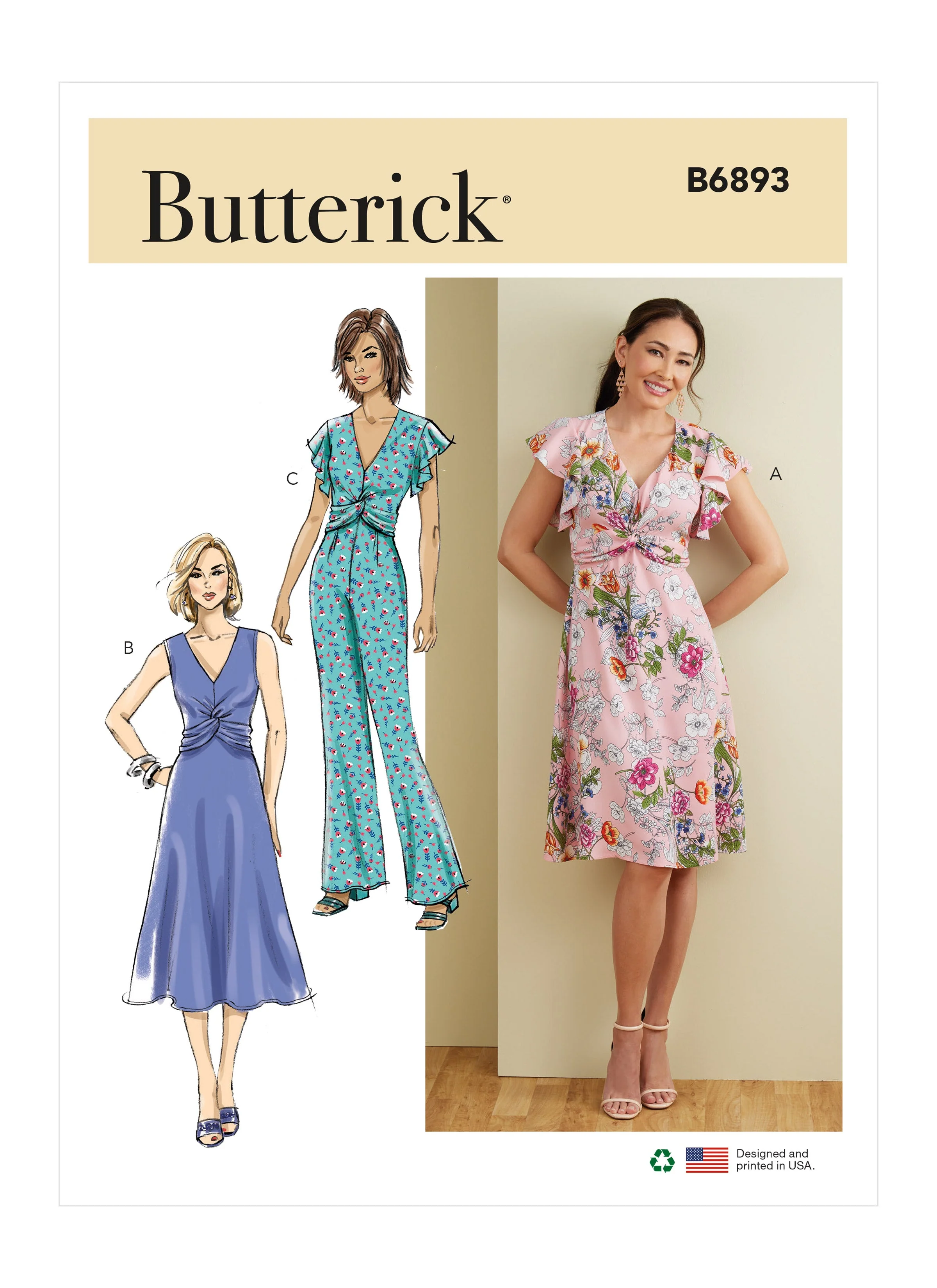 Butterick Pattern B6893 Misses