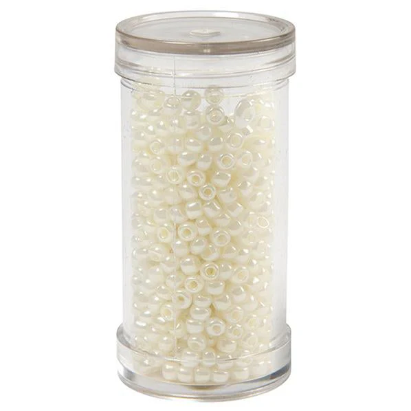 Sullivans Seed Beads, Pearl Ivory- Size 8