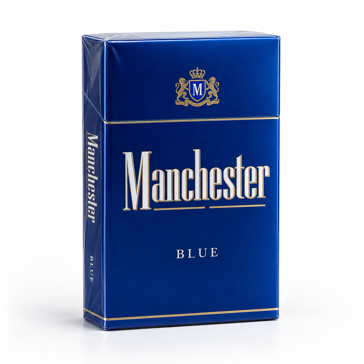 Manchester Blue Cigarettes  Carton (200 Cigarettes / 10 Packs)
