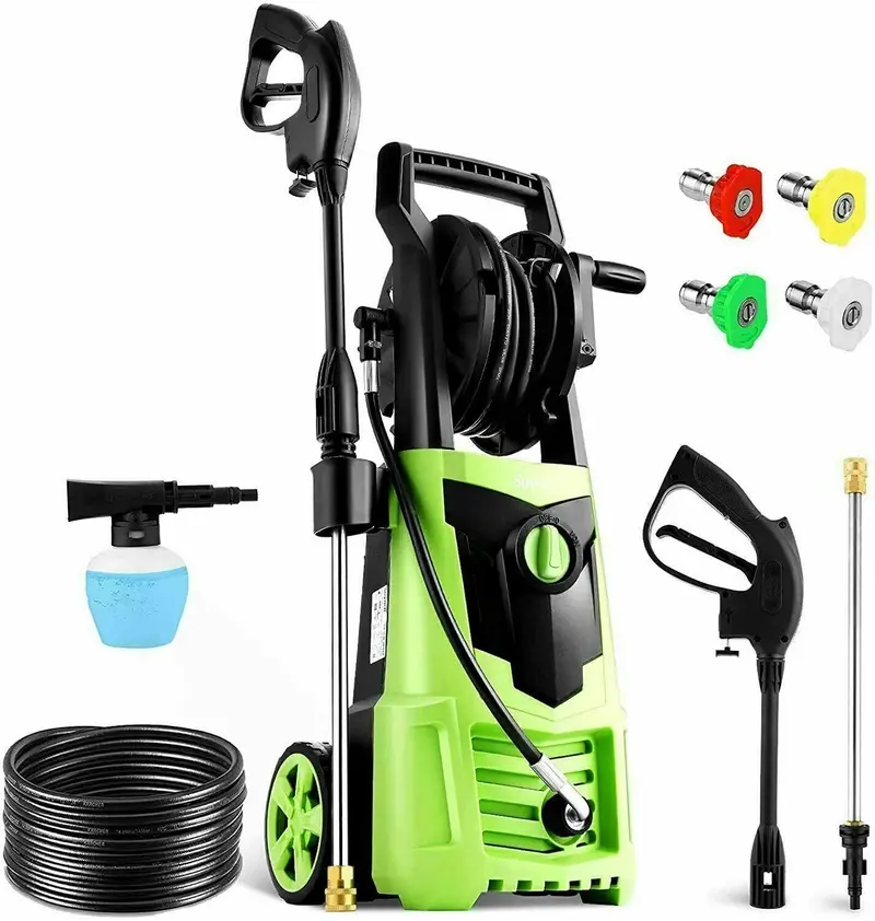 Elektryczna myjka wysokociśnieniowa Suyncell 3000 PSI – wydajny system czyszczenia 2,4 GPM