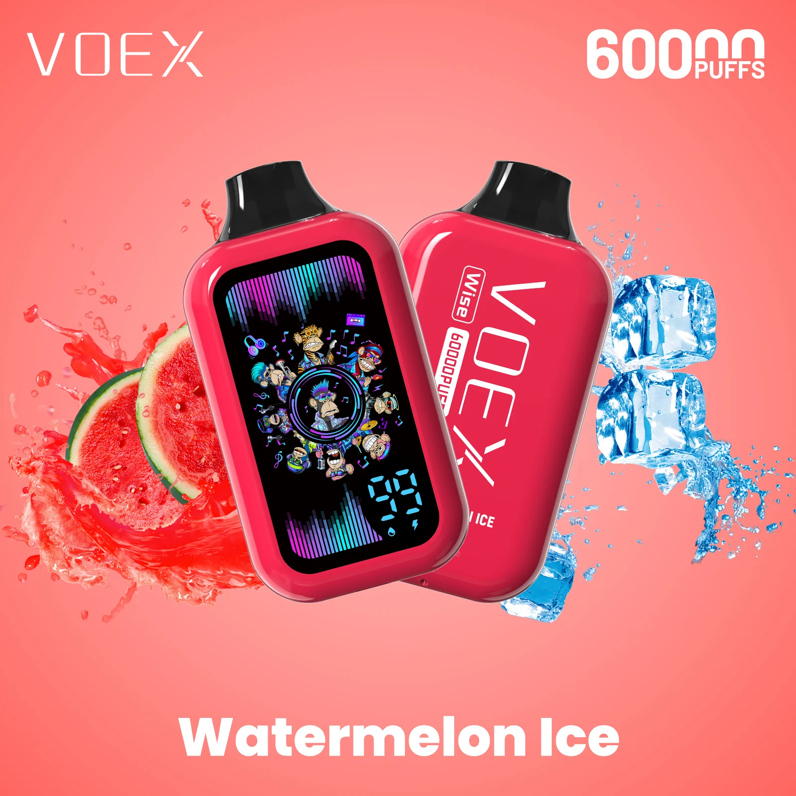 VOEX Wise/Space 60K wegwerpvape (alle smaken)
