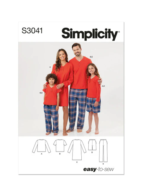 Simplicity Pattern SS3041 Children