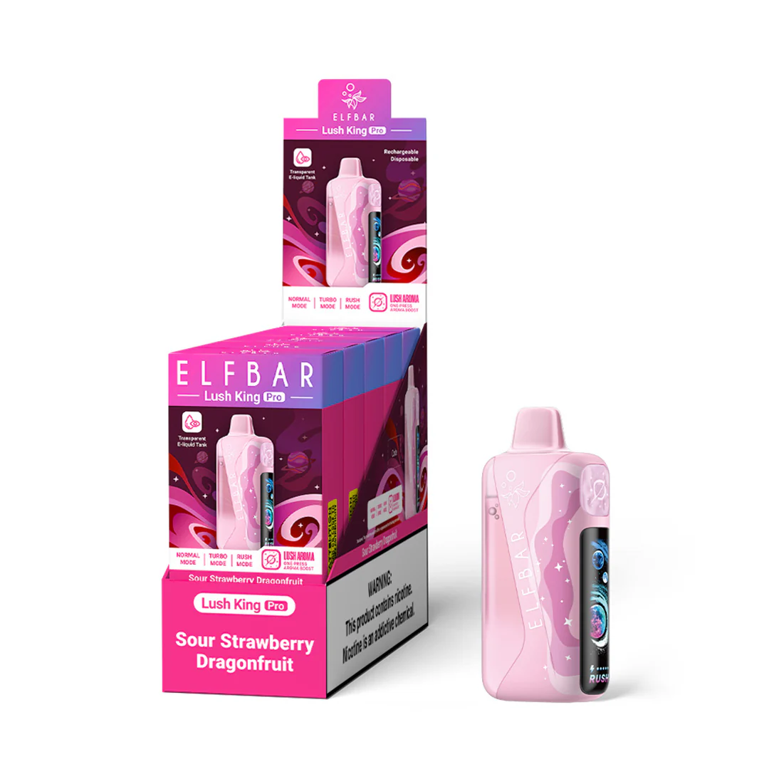 ELFBAR Lush King Pro oplaadbare wegwerpvape (alle smaken)