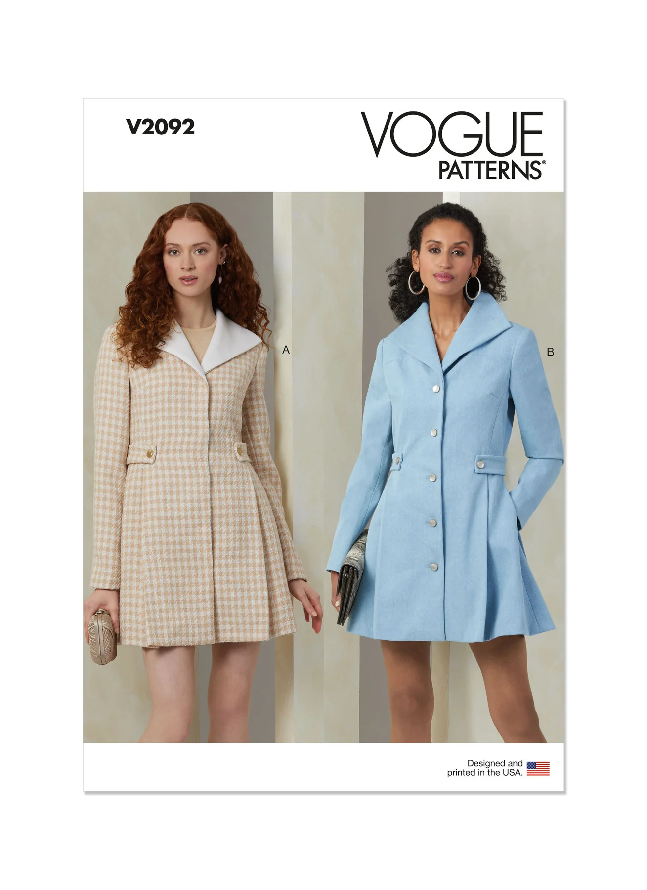 Vogue Pattern V2092 Misses