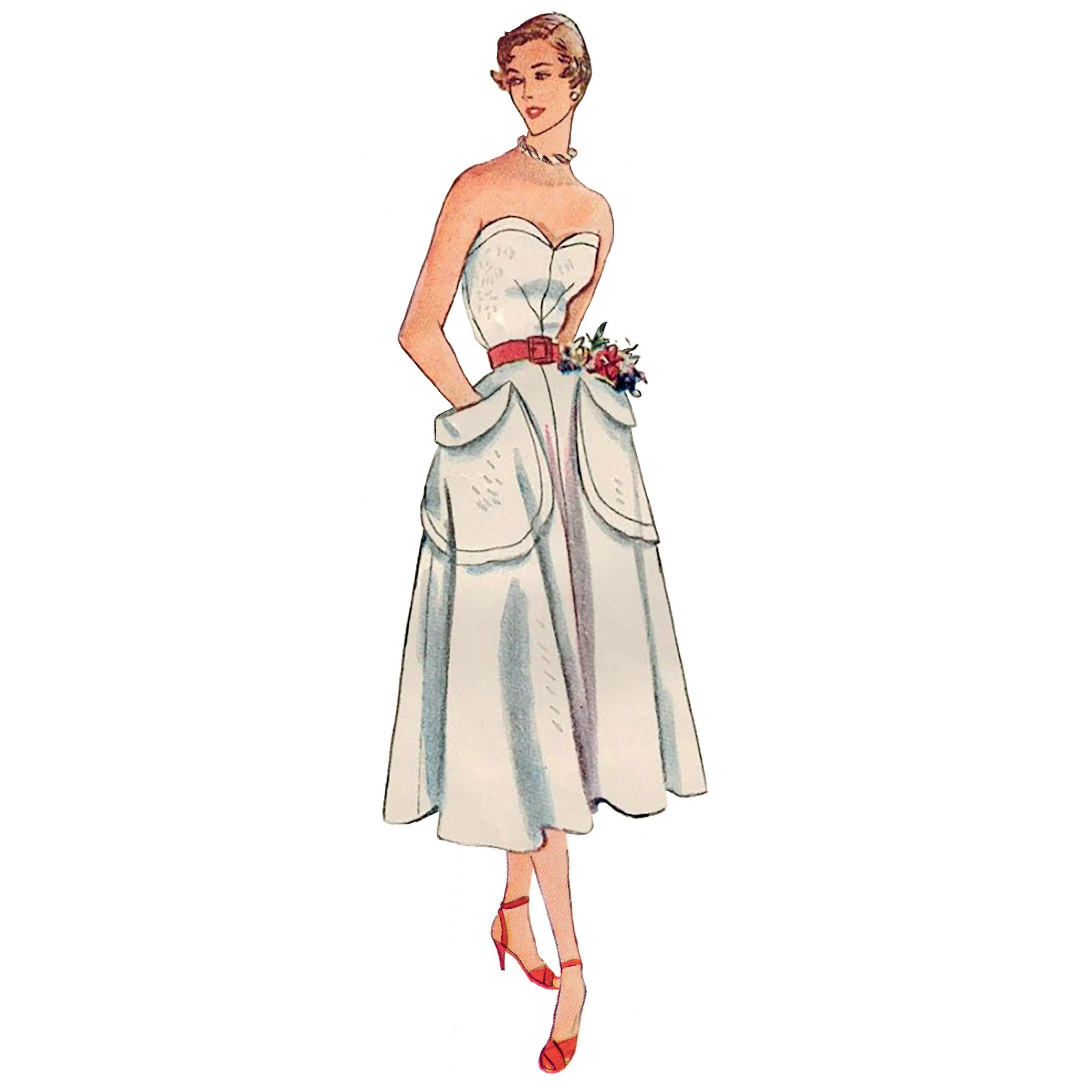 Simplicity Pattern 9536 Misses' Sundress, Bolero