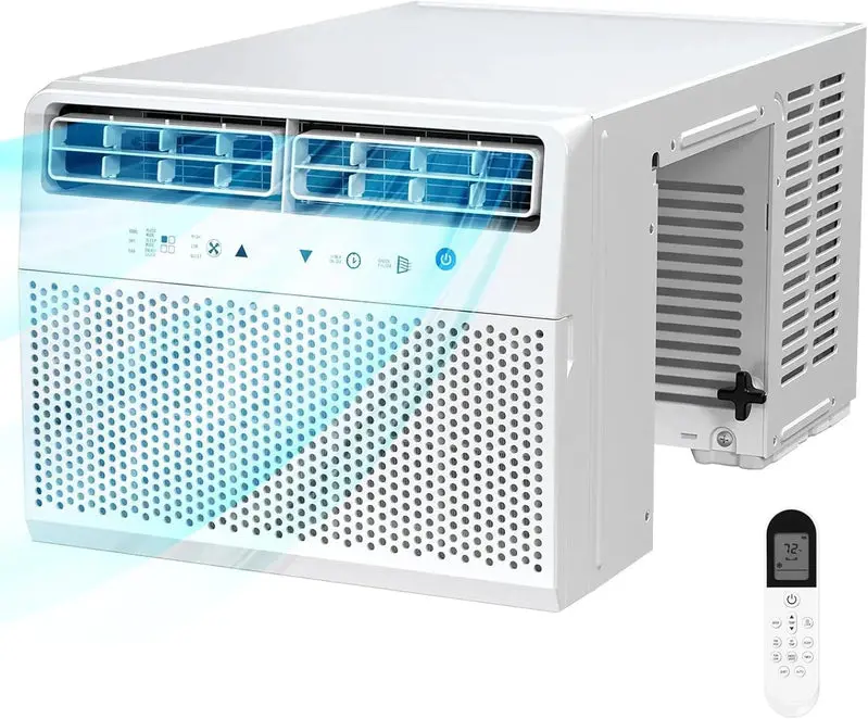 Klimatyzator okienny Antarctic Star o mocy 12 000 BTU w kształcie litery U – wyjątkowo ciche chłodzenie, energooszczędna konstrukcja