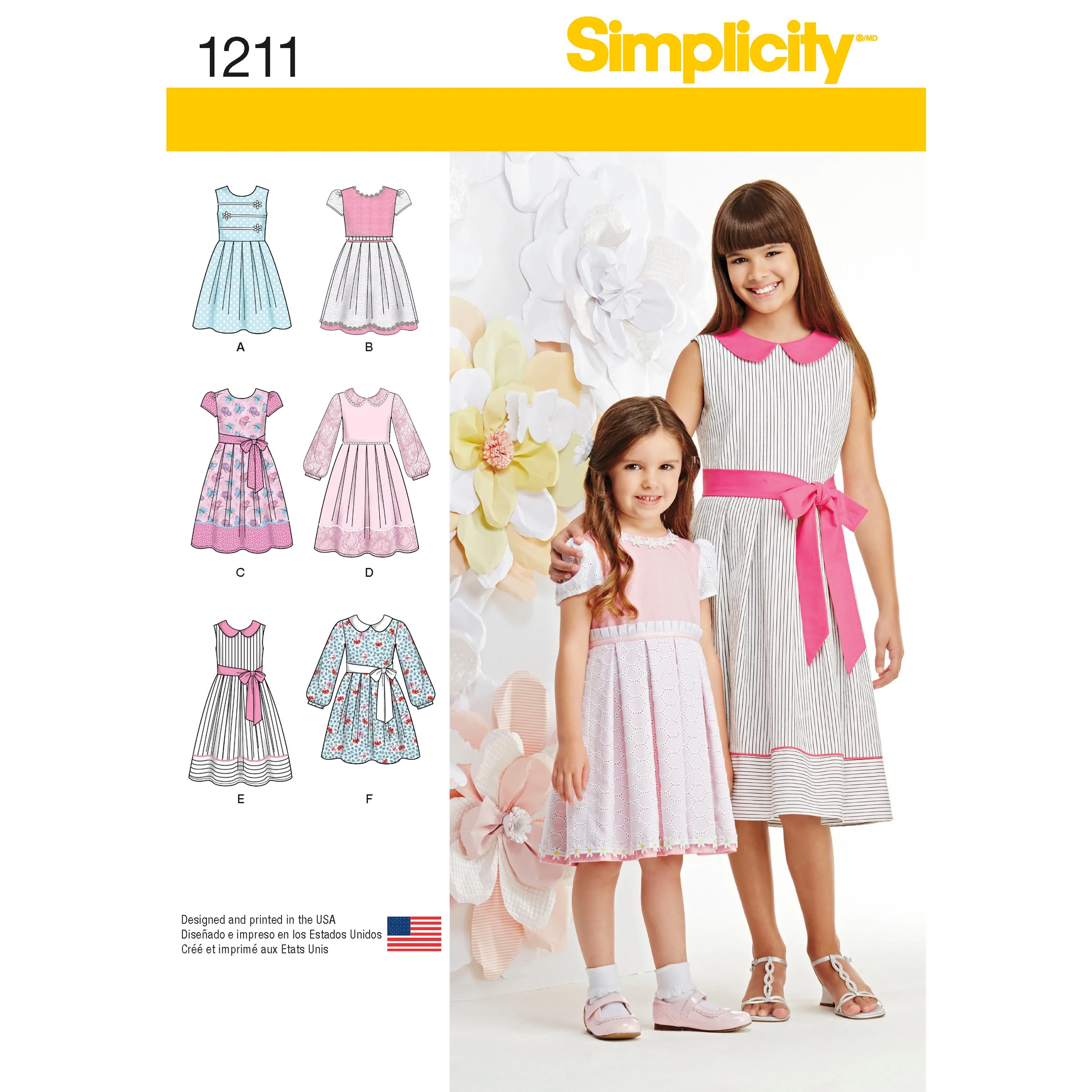 Simplicity Pattern 1211 Child