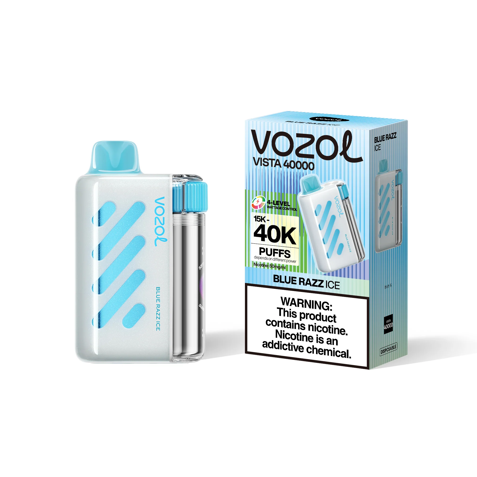 VOZOL VISTA 40K wegwerpvape (alle smaken)