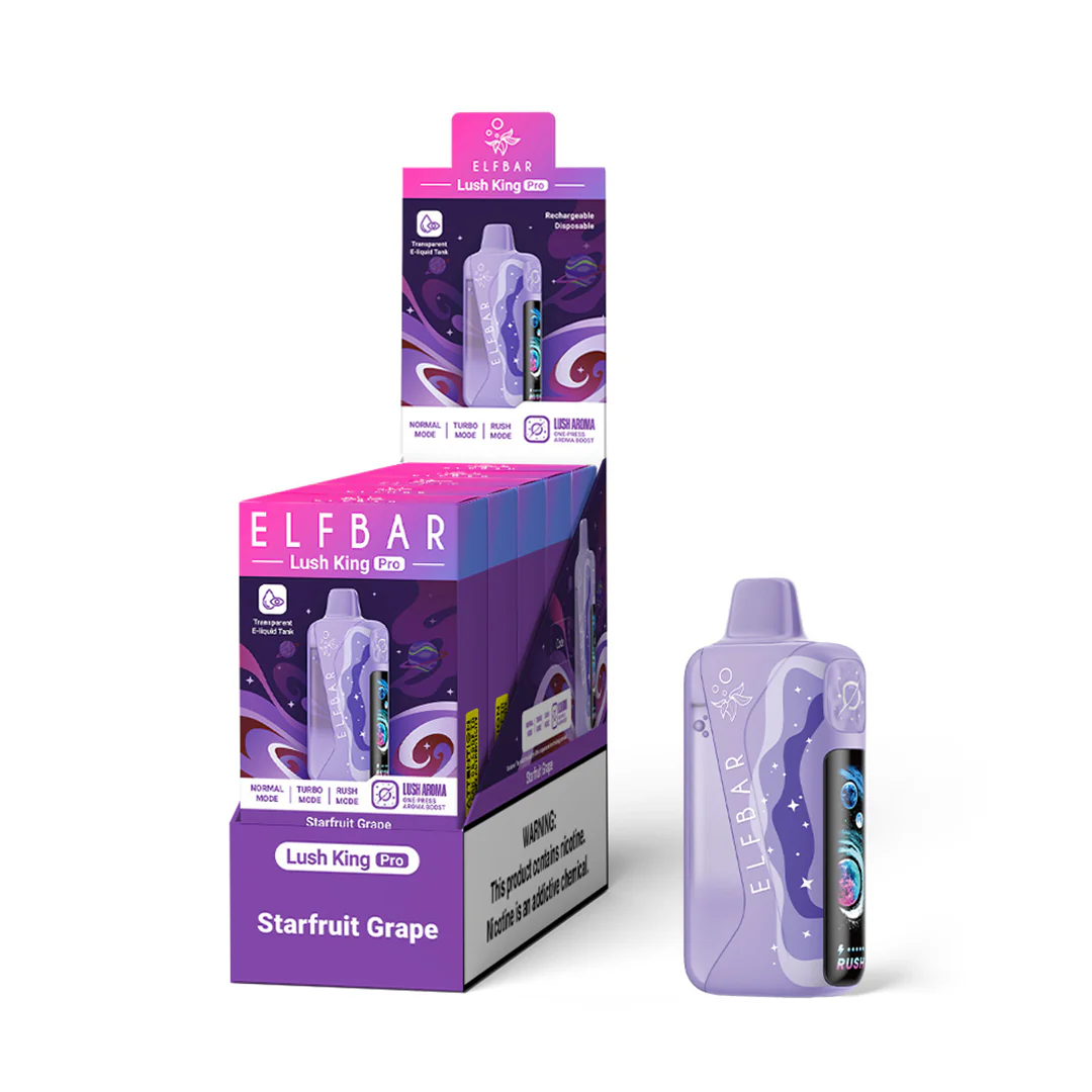 ELFBAR Lush King Pro oplaadbare wegwerpvape (alle smaken)